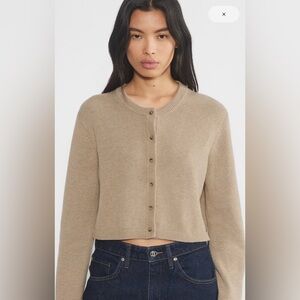Aritzia Sicily Cardigan | Size: XS | Color: Oatmeal